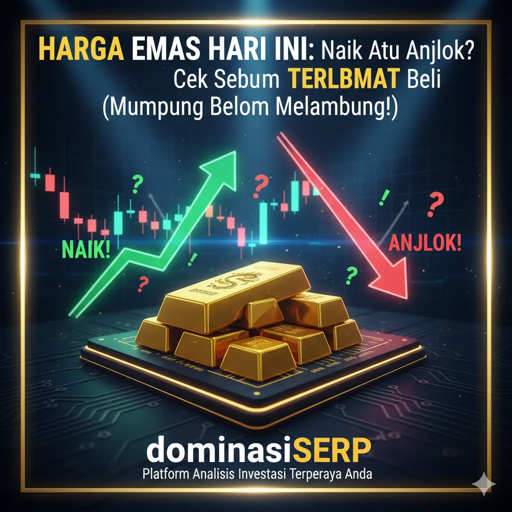 emas hari ini naik apa anjlok