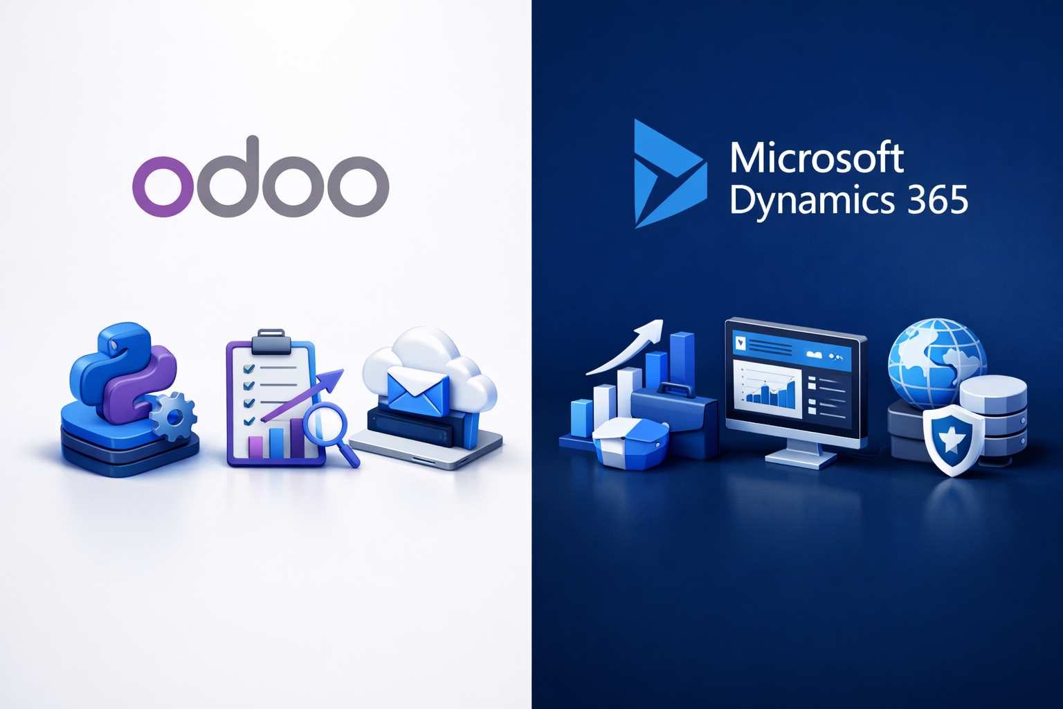 Odoo vs Microsoft Dynamics 365