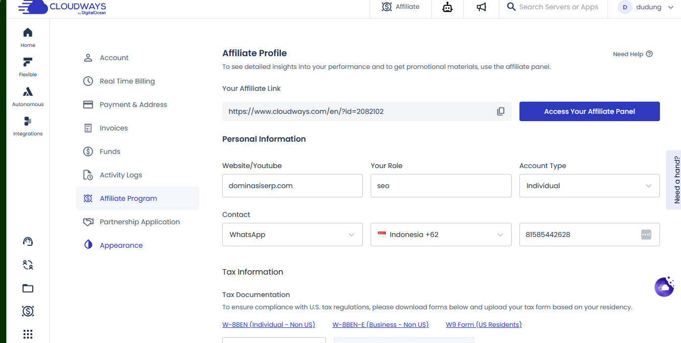 cloudways dms global