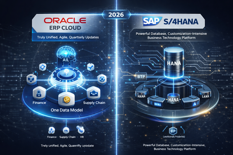 Why Large Corporations Choose Oracle ERP Cloud over SAP S/4HANA ...