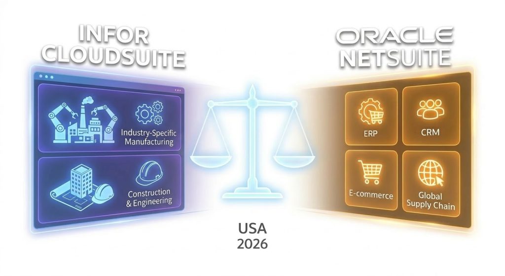 Infor CloudSuite vs NetSuite: The 2026 ERP Comparison for Industrial Growth