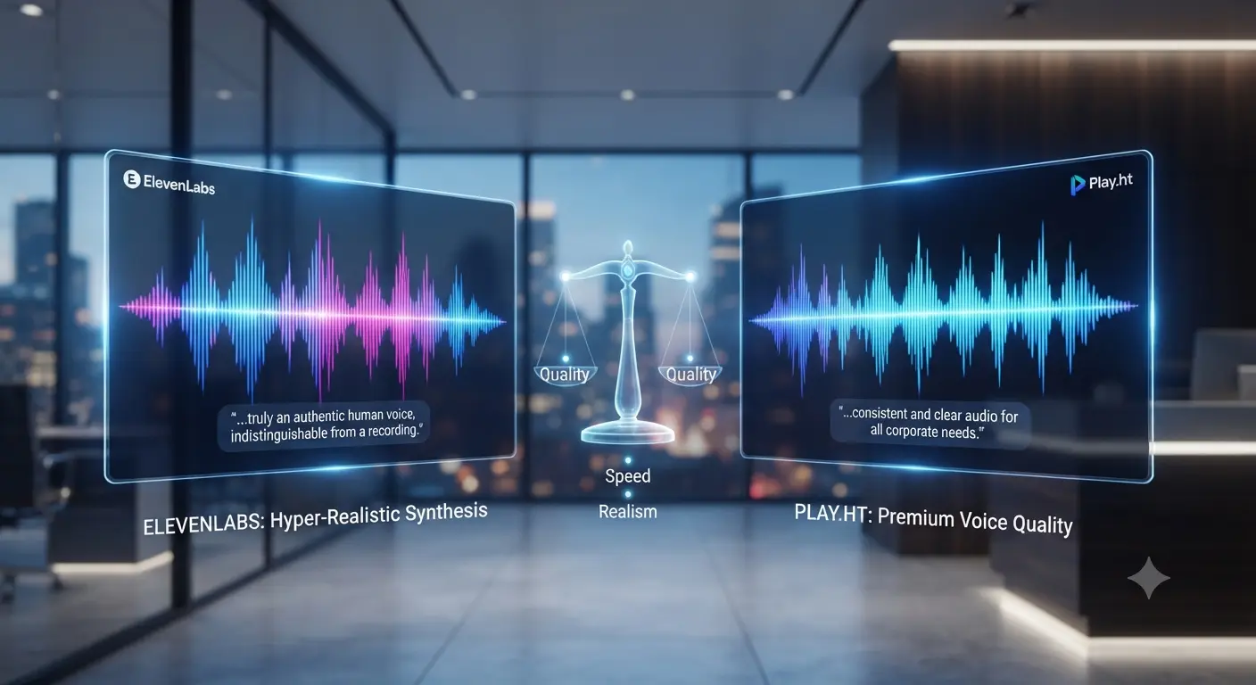 ElevenLabs vs Play.ht The Best AI Voice Synthesis for Brands