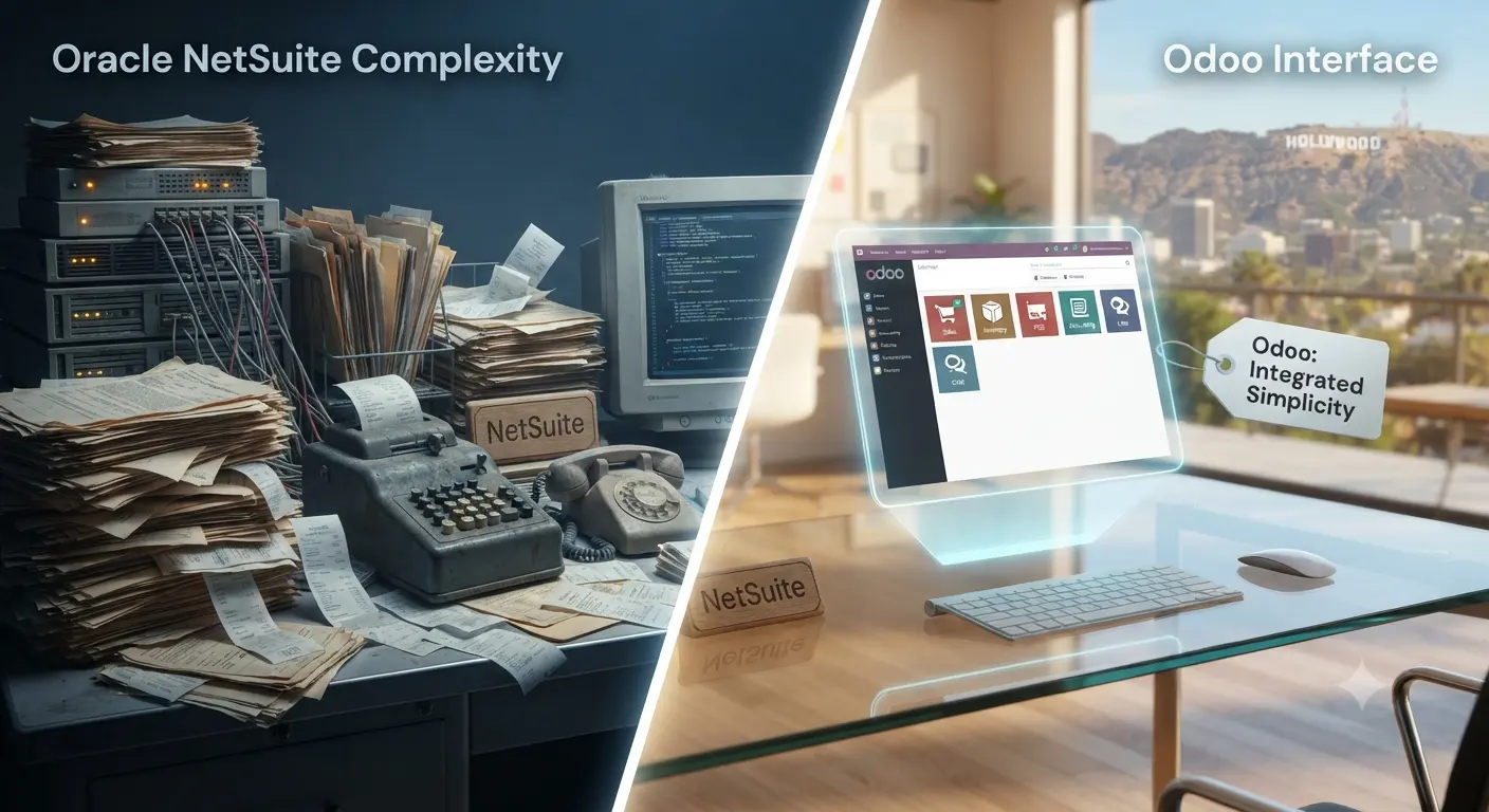 Odoo vs Oracle NetSuite Pricing in Los Angeles