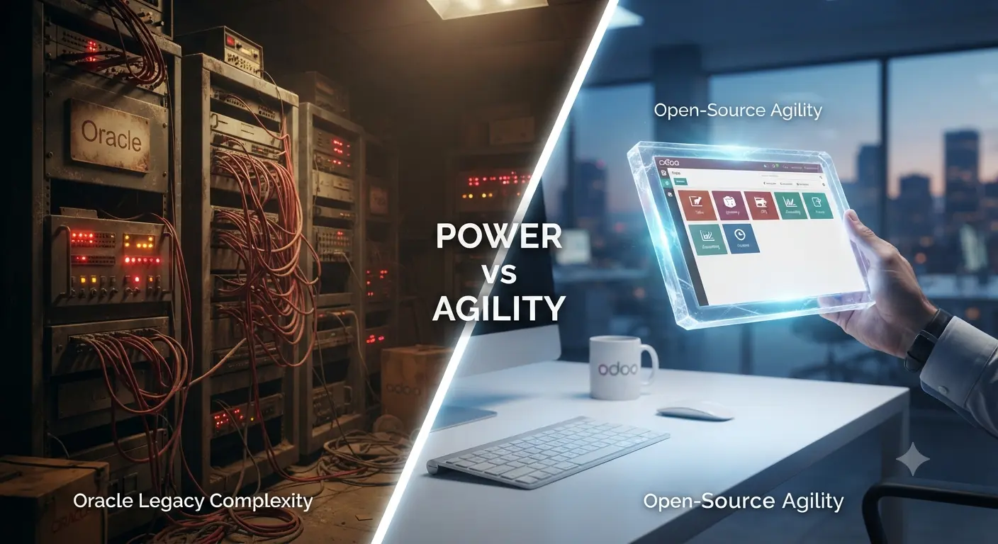 Oracle vs Odoo 2026 Enterprise Legacy Power vs. Open-Source Agility