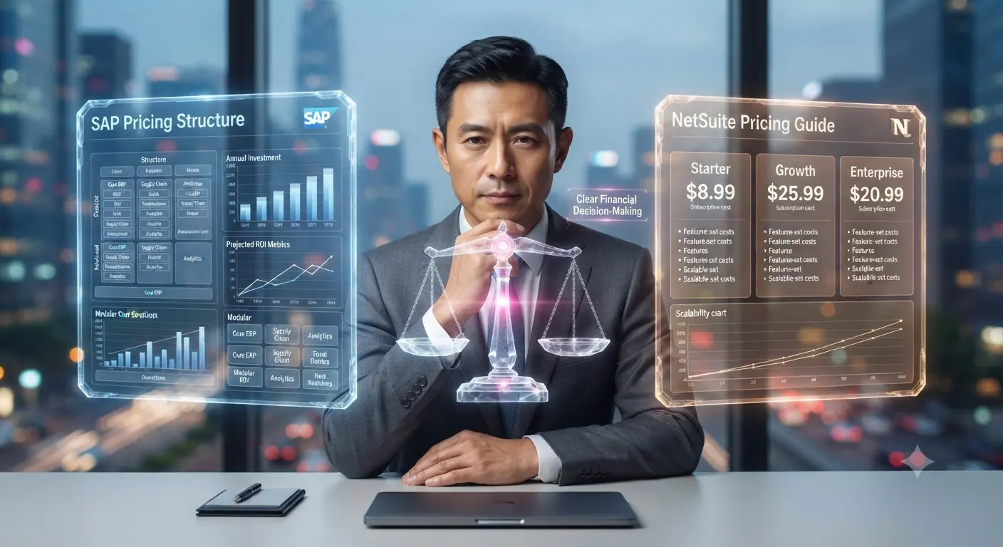 SAP vs NetSuite Pricing