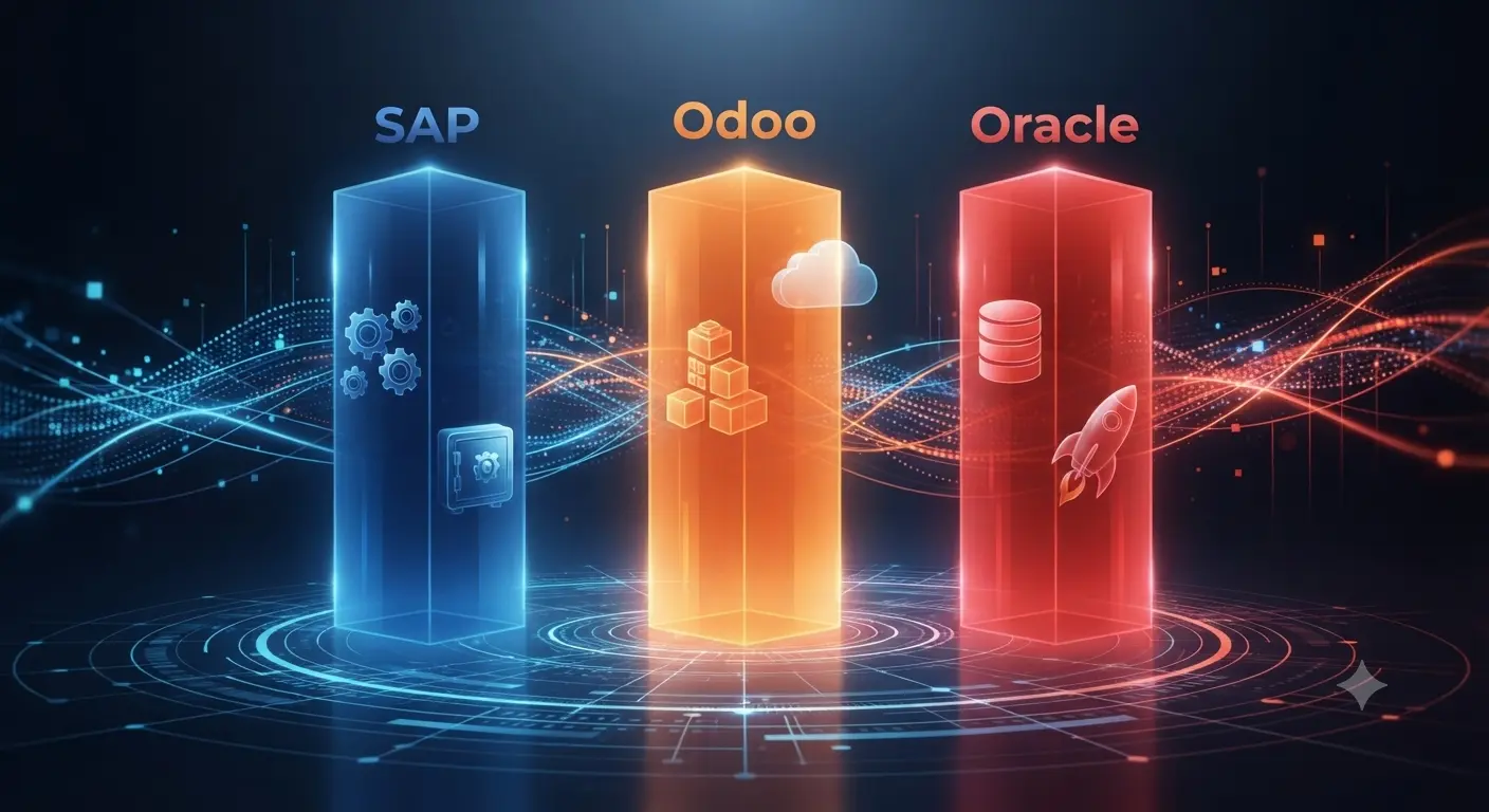 SAP vs Odoo vs Oracle