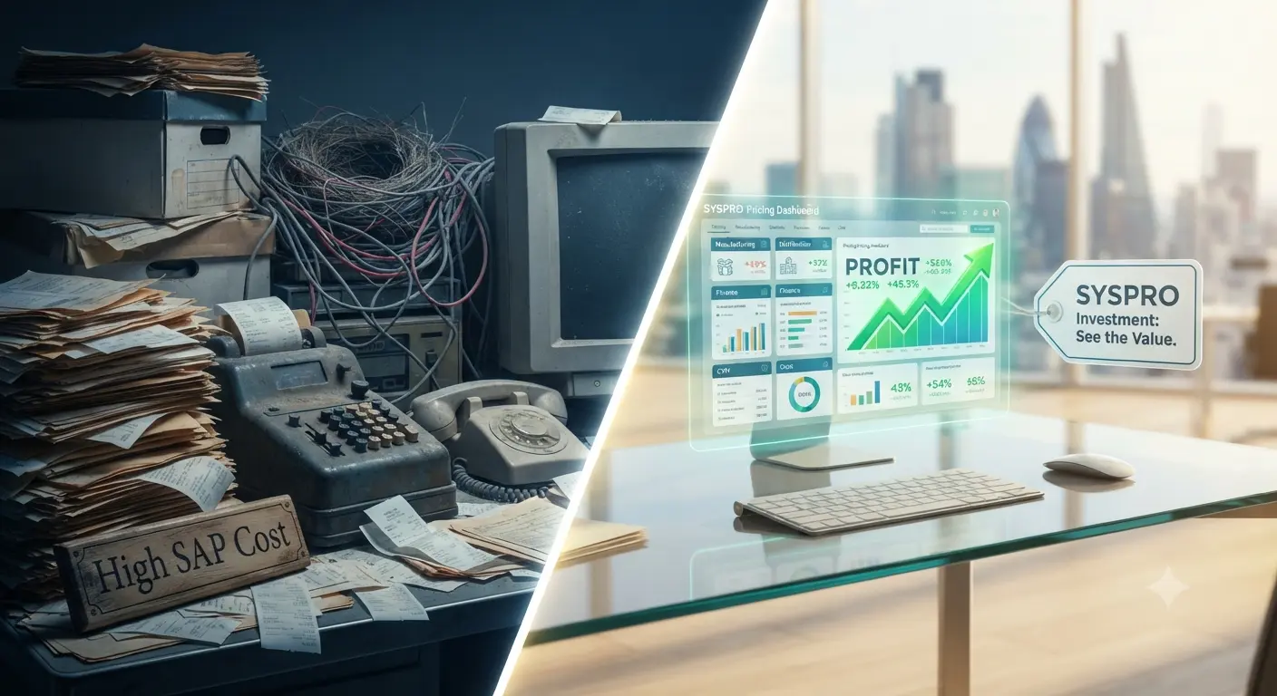 SYSPRO vs SAP Pricing
