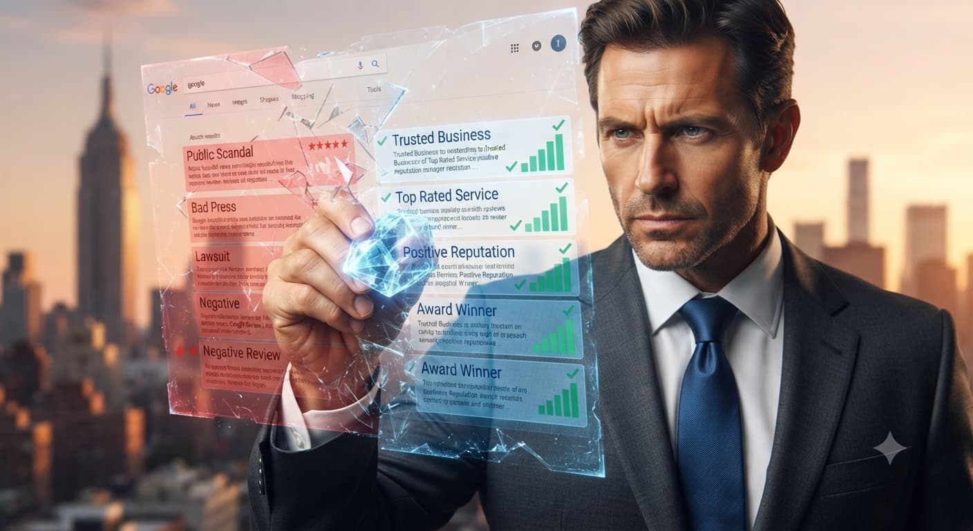 Suppress Negative Search Results Service Professional ORM 2026