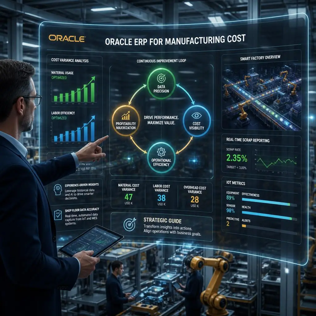 Oracle ERP for Manufacturing Cost A Strategic Guide to Cost Optimization