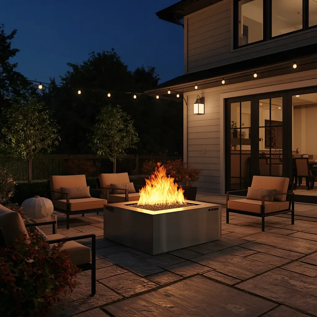 Luxury Smokeless Backyard Fire Pit Sets