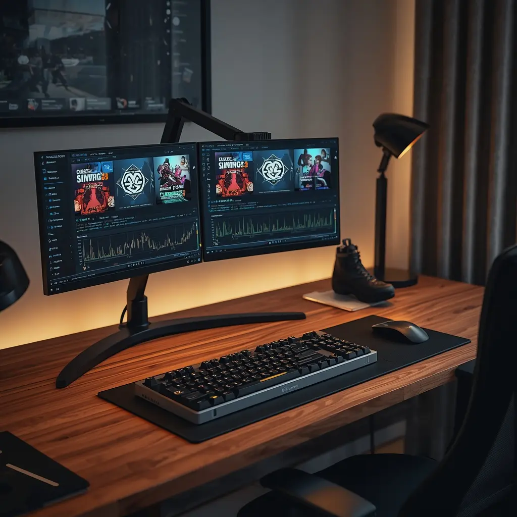 Remote Work Desk Setup