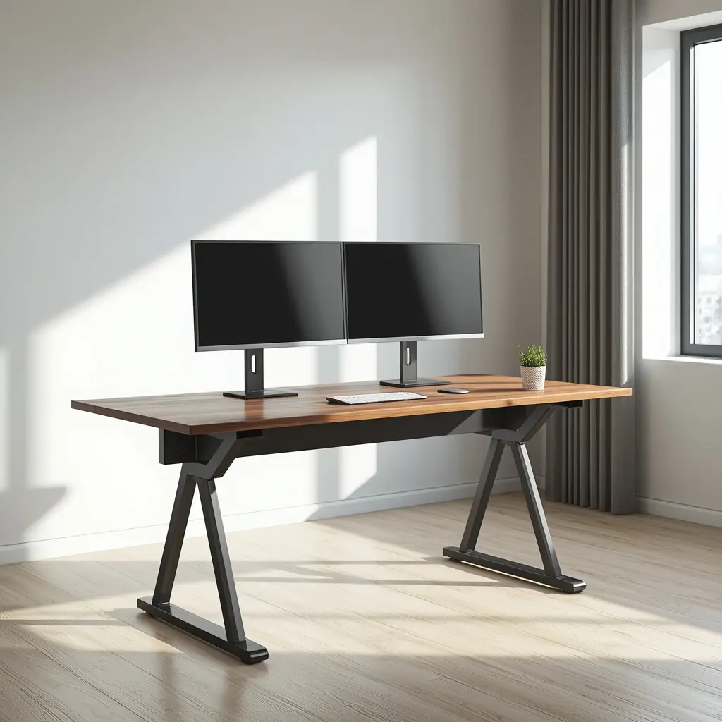 Wood Electric Standing Desks for Modern Offices
