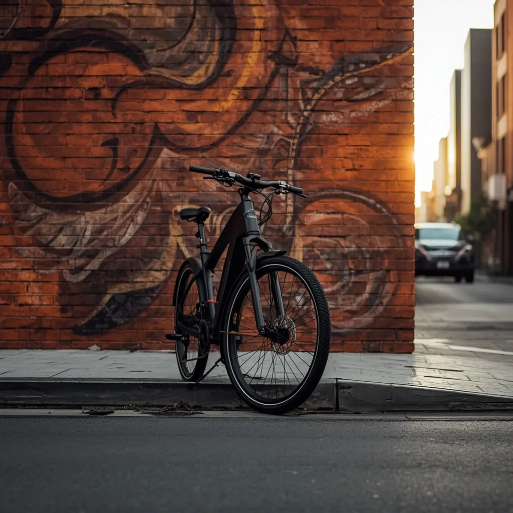 modern electric commuter bike